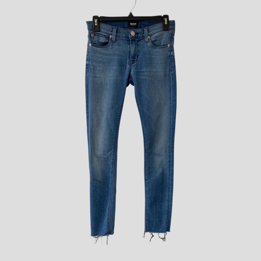 Hudson Krista Ankle Skinny w/ Raw Hem Denim Jeans US26 ($185)
